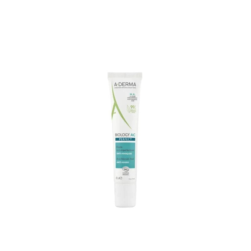 A-derma Biology AC PERFECT Fluide Anti-Imperfections Anti-Marques | 40 Ml