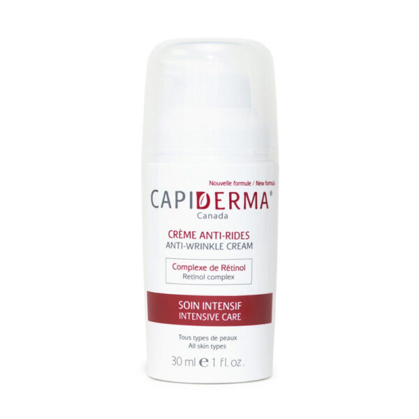 Capiderma Crème Anti-Rides Visage 30ml