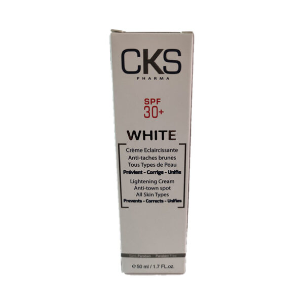 Cks White crème Eclaircissante SPF30+ 50ml
