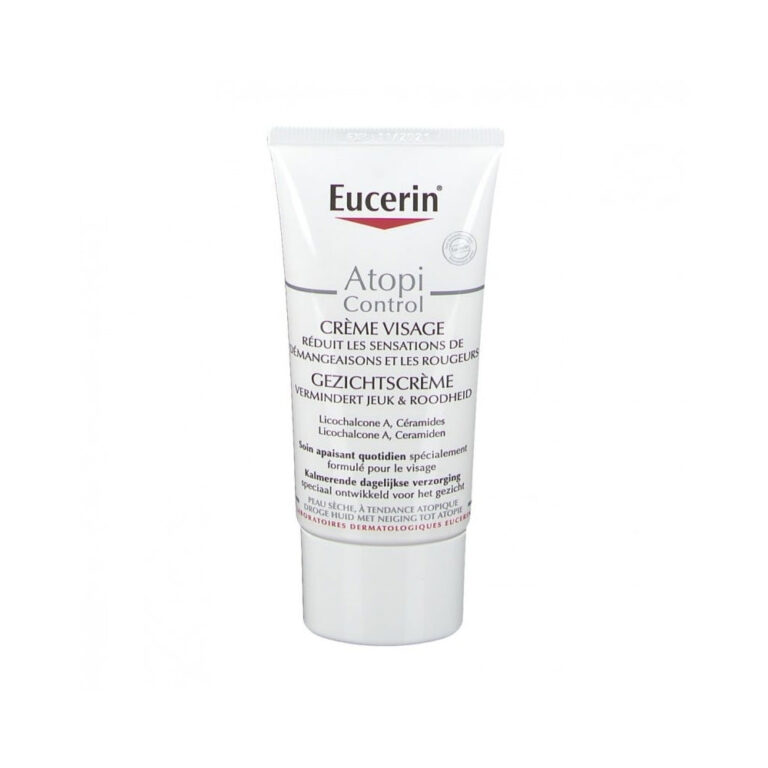 Eucerin Atopicontrol Crème Visage Calmante 12% Oméga 50ml