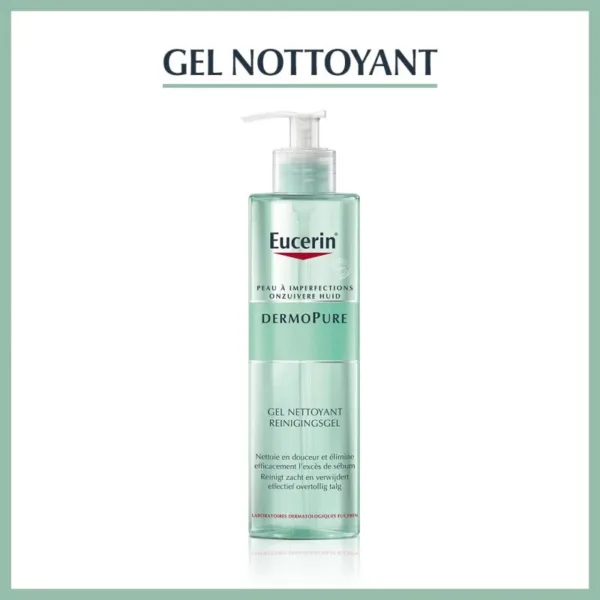 Eucerin DermoPure Eau Micellaire Démaquillant 400ml