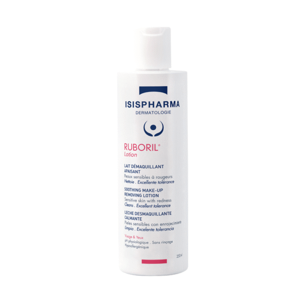 Isispharma Ruboril Lotion Lait Démaquillant Apaisant 250ml