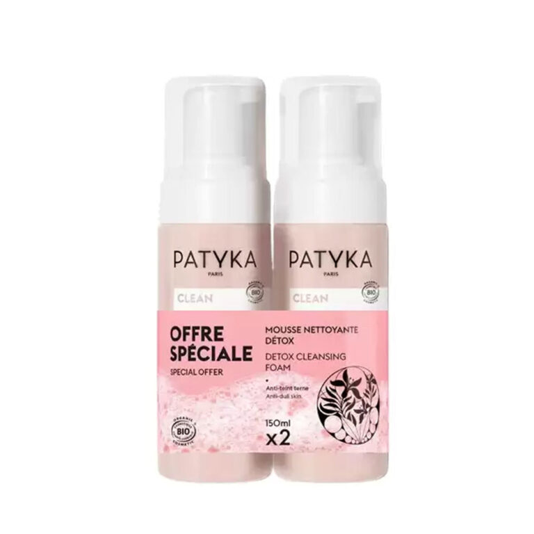 Patyka Duo Mousse Nettoyante Détox*2 150 ml
