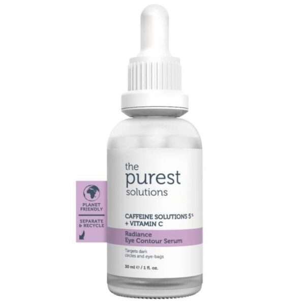 The Purest Solutions Caffeine 5% + Vitamin C Radiance Contour yeux Serum 30 ML