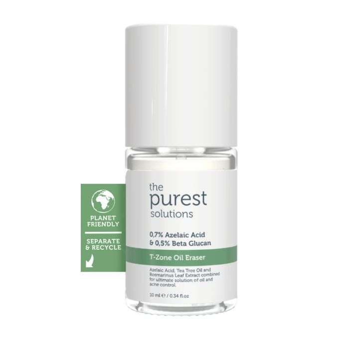 The Purest Solutions T-Zone Oil Eraser %0,7 Azelaic Acid & %0,5 Beta Glucan 10ML